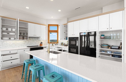 Pine Island House | Oceanfront, Game Room, Decks, Heated Pool, Hot Tub, Ocean Views, Fully Loaded