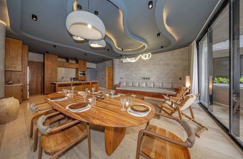 Tulsayab Apartment | Oceanfront luxury 3BR in Tankah w/Private Beach