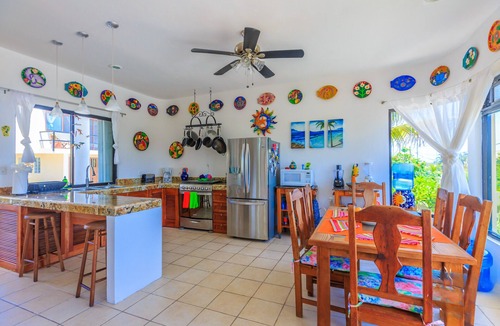 Isla Mujeres House | Peaceful Punta Sur 3 bedroom family home with private pool