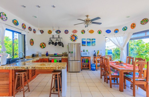 Isla Mujeres House | Peaceful Punta Sur 3 bedroom family home with private pool