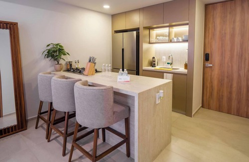 Zapopan Apartment | Pool and gym stay near the stadium