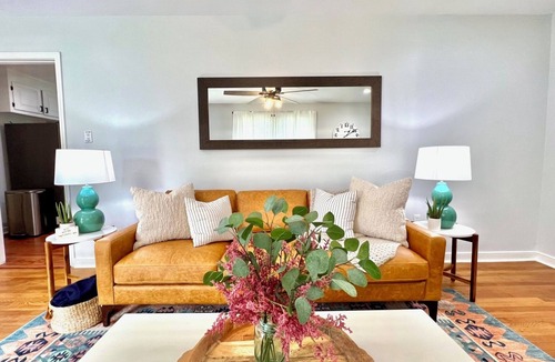 North Chesterfield Cottage | Relax in this spacious Richmond retreat featuring a private hot tub, comfortable living spaces, and easy access to downtown, shopping, dining, sporting events, and the area's top attractions.
