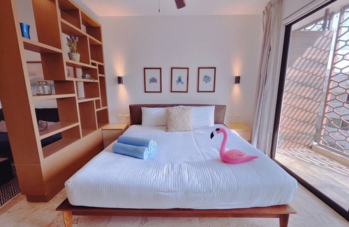Zazil-ha Apartment | Rooftop Ocean View Apt. Beach 2 blocks Away