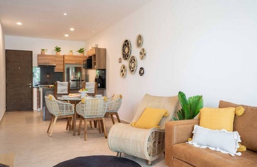 Akumal Condo | Selva 202 · Serenity by the sea w Beach & Cenote, Ldry+Parking