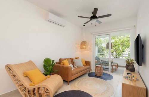 Akumal Condo | Selva 202 · Serenity by the sea w Beach & Cenote, Ldry+Parking