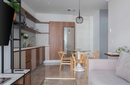 Zazil-ha Apartment | Singular Dream A205 . Salt-Prvt Terrace wOcean View/Rftop+Pools+Gym+Wifi