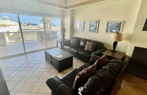 Sandy Beach Condo | Spectacular 2 Bedroom Condo on Sandy Beach at Las Palmas Resort G-201