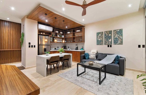 Zazil-ha Apartment | Stunning 2BR with Plunge Pool - Rooftop Sea Views