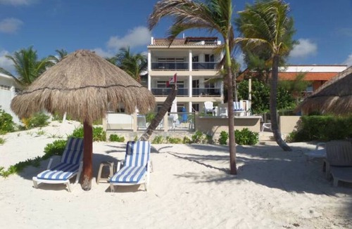 Puerto Morelos Condo | Super Sweet! And on the Beach! with Palapas! Handicapped Accessible!