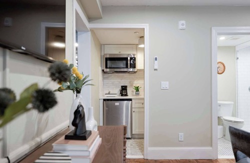 South End Apartment | The Concord, Garden Level Stay Near T