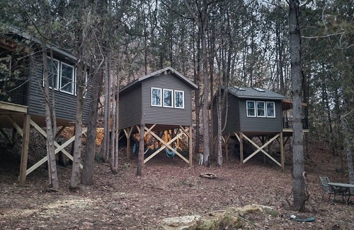 Elba Cabin | Three Tiny Treehouse Cabins in the Bluff Woodlands