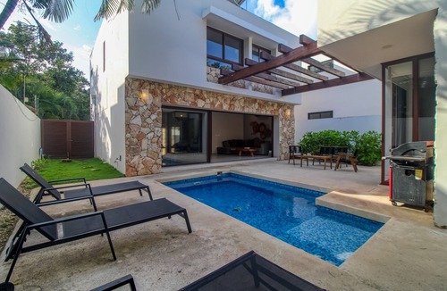 Zama House | Tulum hideaway with a private plunge pool, oasis yard, & full kitchen