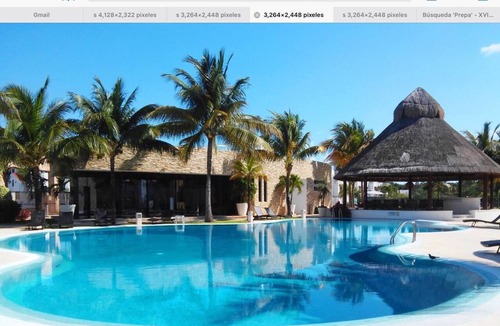 Downtown Cancun House | Yikal house. Beautiful house 4 rooms (10 pers), 4 tennis court pools.