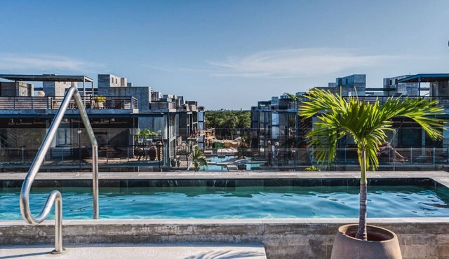 1BR Swim up Loft with Cenote | Big Gym & Pools in Tulum