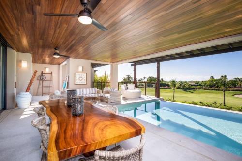 3bed Condo- Private Pool Golf Cart Ocean View HK in Tapachula
