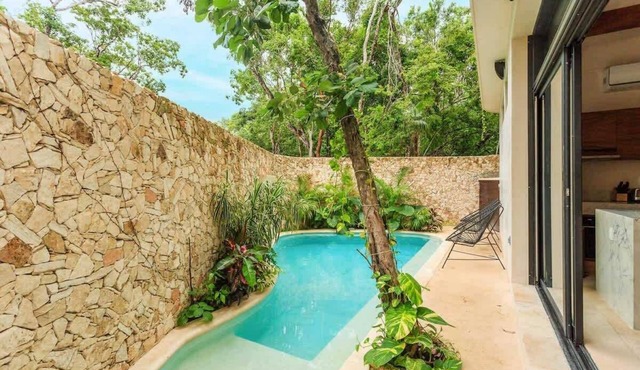 Aldea Zama Jungle Home: Private Pool & Garden Tub in Tulum