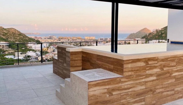 Amazing 4BR 5min downtown Rooftop Pool BBQ in Cabo San Lucas