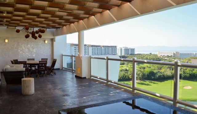 Amazing golf view -Vidanta membership in Nuevo Vallarta