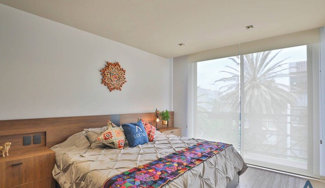 Apartamento de una recamara cocineta balcon in CDMX