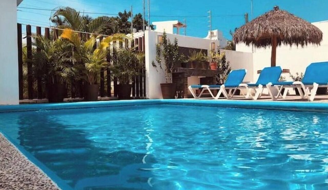 B1 Luxurious Condo Just a Few Meters from the Beach, Ground Floor in Rincón de Guayabitos