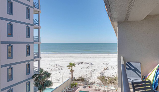 Bay & Gulf Views | Beachfront Pool & Spa in St. Pete Beach
