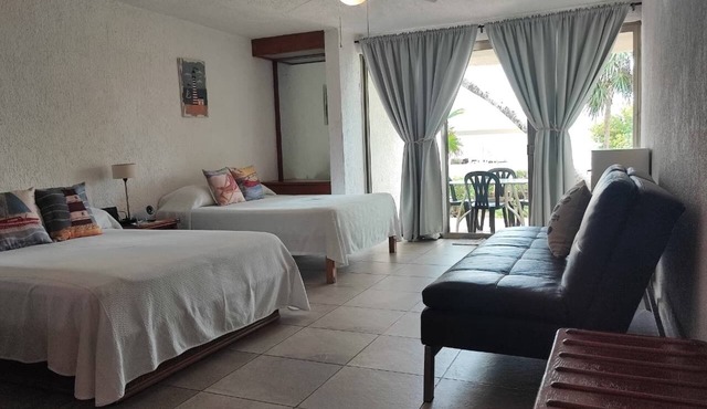 Beach Front Flat! in Cancún
