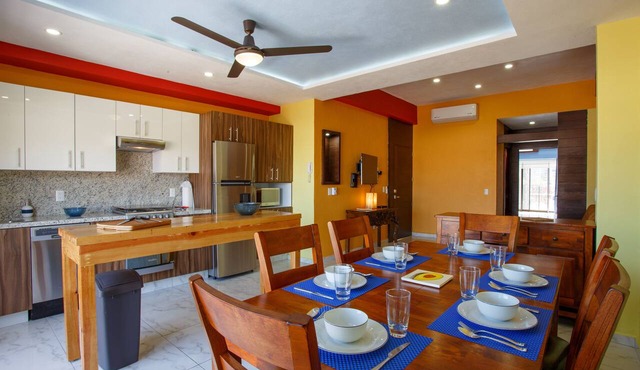 Beautiful condo on Aguacate street 1BD Condo for rent in Old Town, Puerto valla in Puerto Vallarta