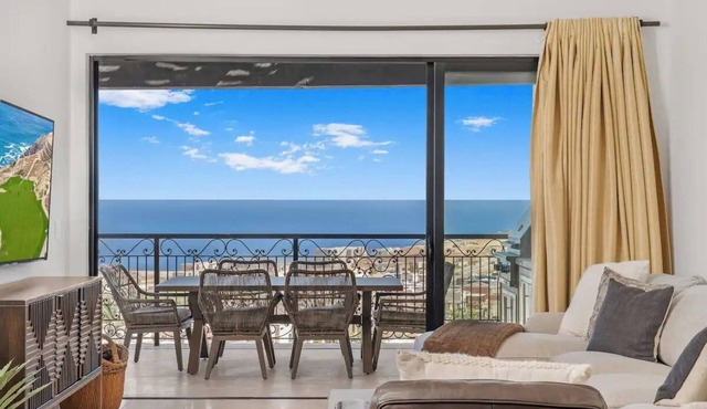BEST CONDO IN QUIVIRA. 3BR-3BA PENTHOUSE CORNER UNIT- GOLF CART INCLUDED in Cabo San Lucas