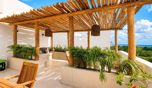 Bright Balcony Studio Beach Vibe · Blanko Living in Playa del Carmen