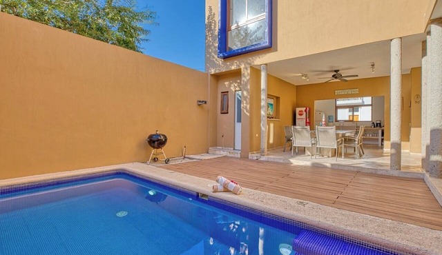 Casa Piedra: 4BR/4BA, Private Pool & Rooftop Palapa, Sleeps 8 San Pancho Nayarit in San Francisco