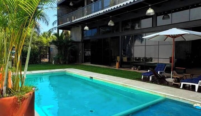 Casa Pijiji · Private Pool · Staff 24/7 · Zicatela · up to 18 · Starlink in Puerto Escondido