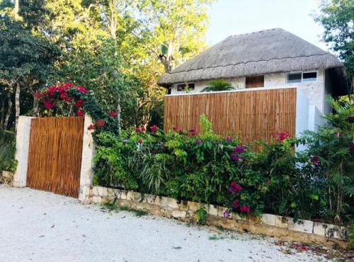 Charming Jungle Villa with Private Jacuzzi near Cenotes in Chemuyil, Quintana Roo in Chemuyil