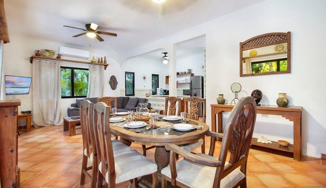 Colorful Mexican Style 2BR with Pool Views