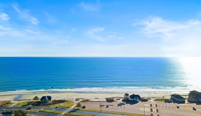 Direct water views across from Scarborough beach in Narragansett