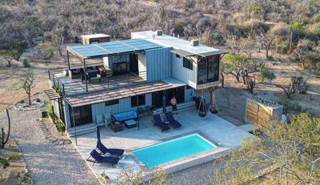 East Cape Baja, Shipwrecks Beach Private Retreat with Pool & Ocean Views in Baja California Sur