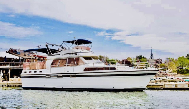 Experience the Magic of Sleeping Your Own Private Yacht in Damariscotta, Maine in Damariscotta