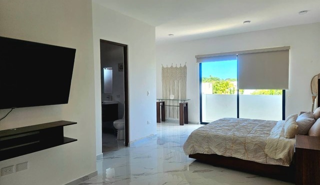 Family House in Privada Huayacán, Cancun 3 Bedrooms,Shared Pool & Great Location in CANCUN