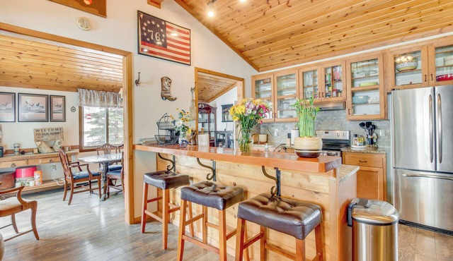 Fire Pit & Games! 10-Acre 'Majestic Mountain Home' in Thayne