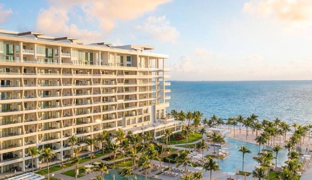 🏖️​[GARZA BLANCA] All-Inclusive Option | Luxe Oceanfront Beach Resort ~ 𝕏 @MyBeachSuites in Cancún