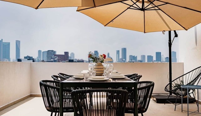 Host Your Entire Group | 9 Bedrooms in Roma Sur in Mexico City