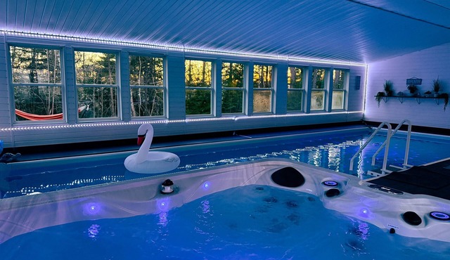 Indoor Pool*Hot Tub*Sauna*Game Room*Near Acadia in Lamoine