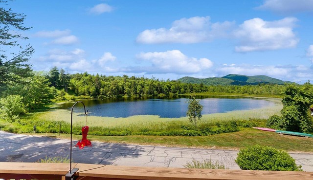 Lakeside Escape: views and walk to beach in Center Ossipee