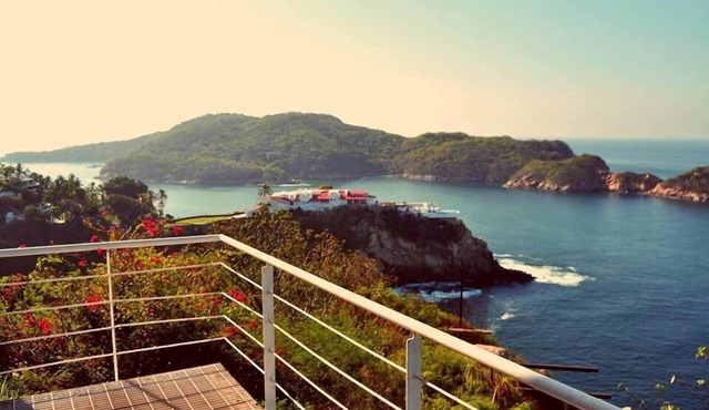 Loft Casa Viento: 2 habs, cocineta y terraza a mar in Acapulco
