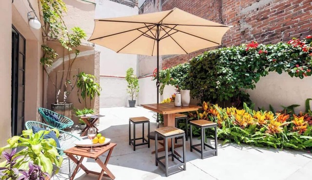 Loft Condesa. Close to parks with patio UNIQUE in Ciudad de México