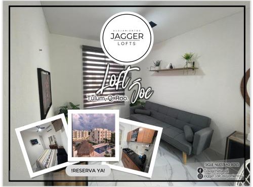 Loft Joe con WiFi y Alberca in Tulum