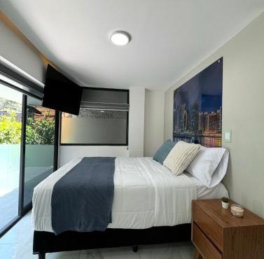 Loft privado con terraza a pasos INP y Perisur in Mexico City