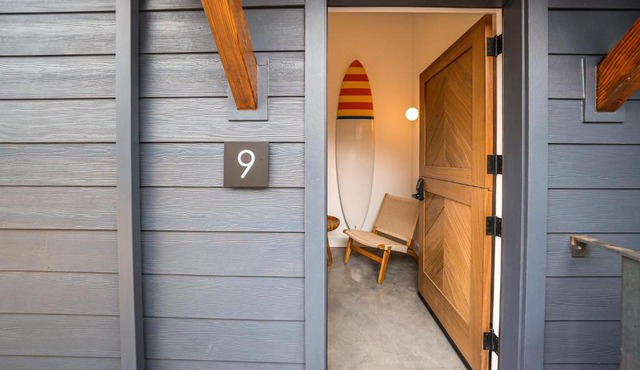 Longboard Studio includes King Bed and Kitchenette in Stinson Beach