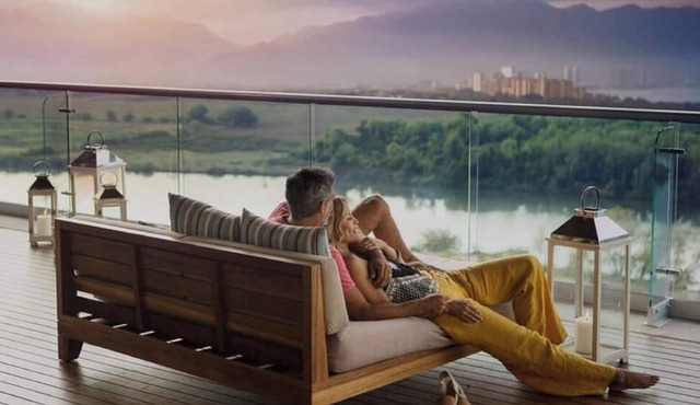 Lux-Oceanfront "Deluxe 2 BR and 3 Bath" at the Grand Mayan, private splash pool in Puerto Vallarta