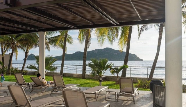 Luxe Oceanfront Condo in Golden Zone in Mazatlan