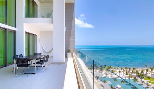 Luxury 3BR Loft at Garza Blanca Cancun Beachfront